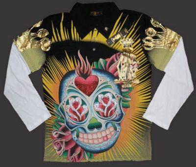 wholesale Christian Audigier Men shirts No. 575